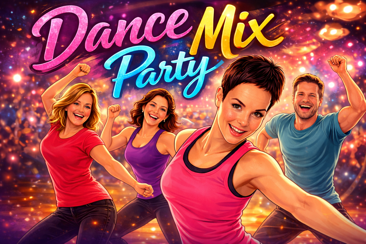 Read more about the article Pilottitapahtuma Dance Mix Party la 11.4. klo 12 – 13.30
